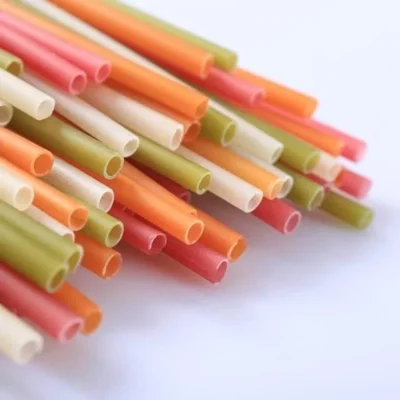 Ống hút gạo ăn được - Flour Straws